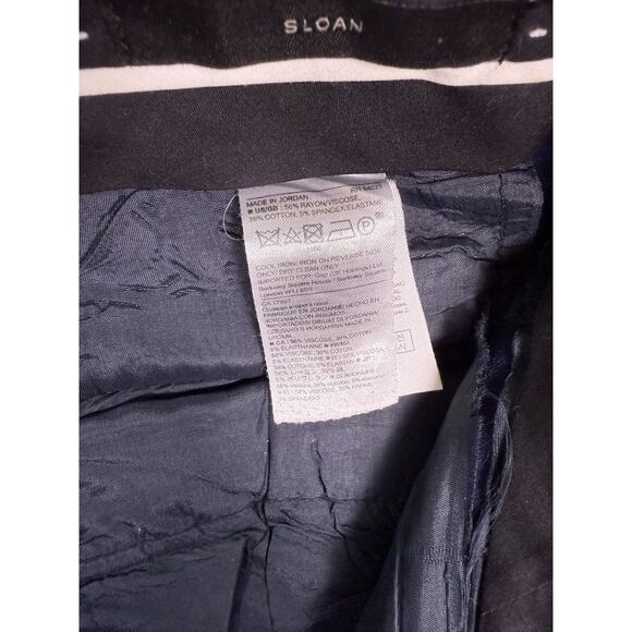 Banana Republic Pants Womens Size 2 Blue Straight Sloan Fit Ankle Stretch C558 - Picture 7 of 13